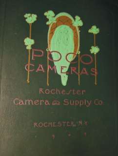 RARE 1902 Rochester Poco Camera Catalog FULL Line ++  