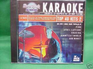 KARAOKE CDG & CD ROM NEW TOP 40 V2 12 SONGS WITH /WITHOUT VOCALS JOHN 