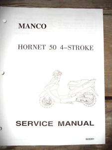 Manco Hornet 50 4 Stroke Service Manual  