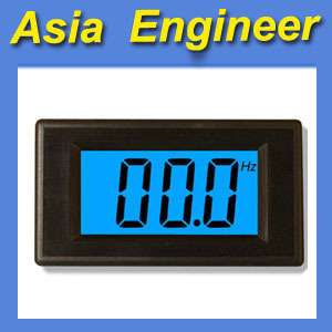 Blue LCD Digital Frequency Panel Meter Gauge 10 199.9Hz  