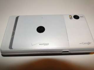 Droid 2 Global Verizon Motorola Smart Cell Phone 8G Winter White Clear 