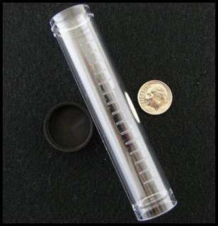 Clear Plastic Bead Storage Vial Tube Containers (5)  