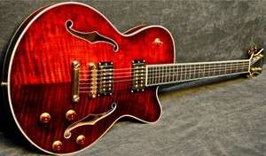 New EASTMAN T165 all Carved Semi Hollow Jazz Custom  