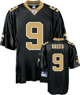 Drew Brees Black Reebok NFL New Orleans Saints Toddler Jersey 
