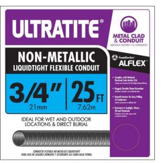 Southwire Ultratite 3/4 in. x 25 ft. Nonmetallic Liquid Tight Conduit 