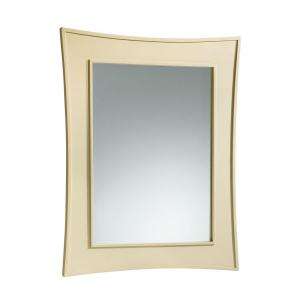   in. x 30 in. Framed Wall Mirror in Vellum K 2458 F11 