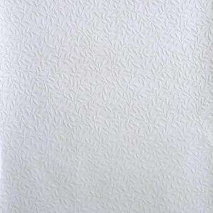 The Wallpaper Company 56 Sq.ft. White Paintable Wallpaper WC1285671 at 