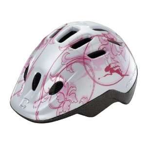 Cratoni Kinder Fahrradhelm Fox Fairy white pink glossy Kinderhelm 
