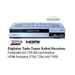 Arion AC 9310PVR Plus HDMI Kabel TWIN 160 GB  Elektronik