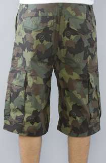 LRG Core Collection The Core Collection Classic Cargo Shorts in Olive 
