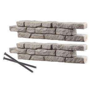 RTS Home Accents Rock Lock Raised Garden Bed, 2 Straight Pieces and 2 