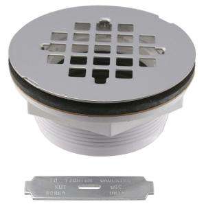 Westbrass 2 in. PVC Shower Drain Assembly and Grid DISCONTINUED WB206 