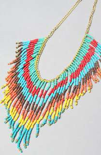 Accessories Boutique The Bright Bead Fringe Necklace  Karmaloop 