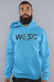 WeSC The WeSC Hoody in Industrial Blue  Karmaloop   Global 