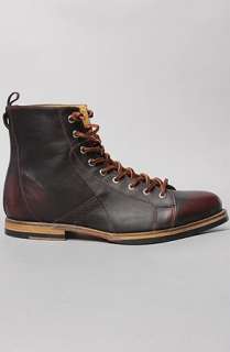 Shoes The Chainsaw Boot in Oxblood  Karmaloop   Global Concrete 