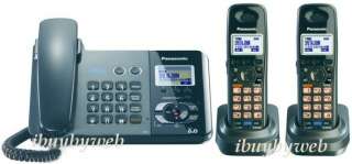 Panasonic KX TG9392T DECT 2 Line Cordless Phone Bundle  