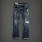 NWT Abercrombie & Fitch Kilburn Boot Cut Jeans Men 28 x 30 Destroyed 