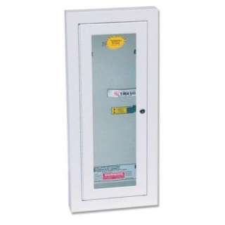 Kidde Semi Recess Locked Fire Extinguisher Cabinet 468046 at The Home 