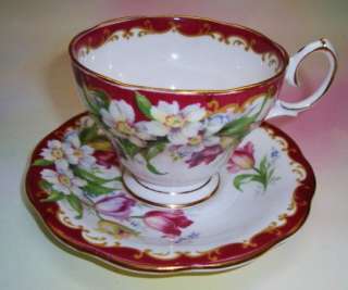 Stunning Narcissus Bell China Tea Cup and Saucer Sets  