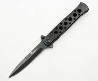 Black Folding Lock Steel Saber Knife K41  