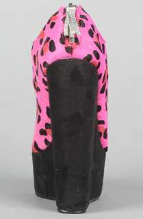 Senso Diffusion The Rush Shoe in Pink Leopard Hair  Karmaloop 