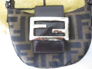 FENDI Mini Croissant Bag Handbag monogram purse  