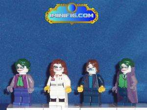 Custom LEGO minifig Batman Joker complete set #00bA  