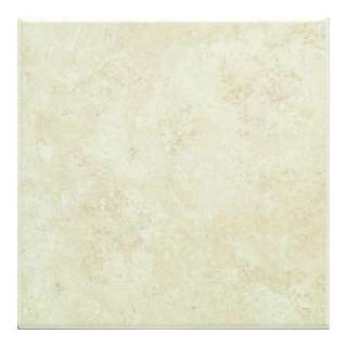 Daltile Brazos 18 in. x 18 in. Cream Ceramic Floor and Wall Tile 