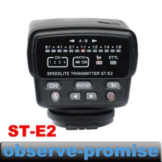 Speedlite transmitter ST E2 for Canon 550EX 1000D 550D  