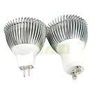   Mr16/12V Gu10/220V Plug 3x2W Led Light Warm Cool White Light Bulb Lamp