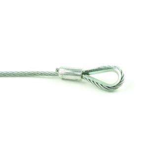 Iron Man 3/16 in. x 100 ft. Wire Rope High Performance Galvanized 
