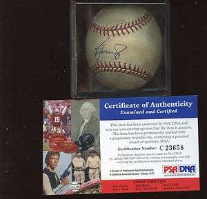 Sept. 27th 1997 Ken Griffey Jr. Game Used Budig Baseball Autographed 