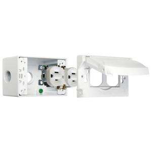   /Vertical Electrical Outlet Kit White MK1250WH 