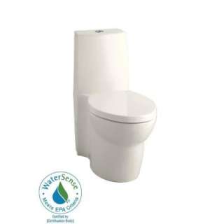KOHLER Saile 1 Piece Dual Flush Elongated Toilet in Biscuit K 3564 96 