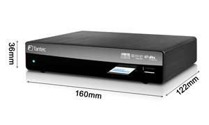 Fantec Alumovie HD Media Player (HDMI, Full HD 1080p, H.264, MKV, USB 
