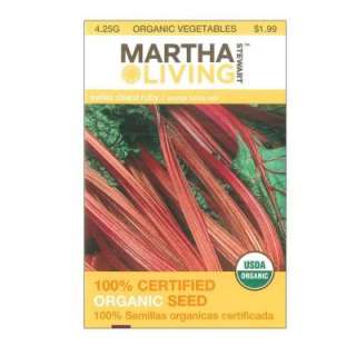 Martha Stewart Living 4.25 Gram Ruby Swiss Chard Seed 3939 at The Home 