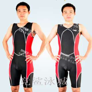   swimwear bodysuit racing Triathlon Tri suit 4214 red Size L  