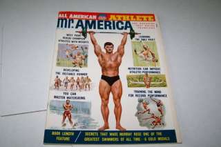OCT 1963 MR AMERICA body building magazine  