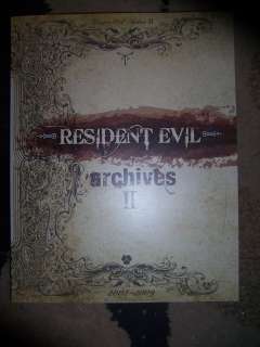 RESIDENT EVIL ARCHIVES II WII & GAMECUBE OFFICIAL STRATEGY GAME GUIDE 
