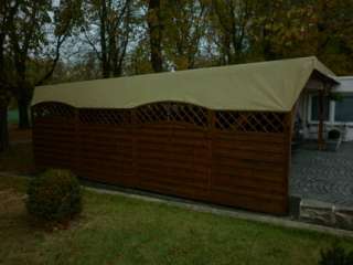 Terrassenverkleidung Carport Seitenplanen Wintergarten Windschutz in 