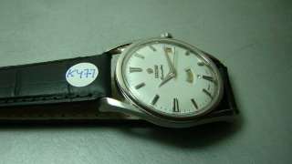   AIRMASTER 41J AUTO DAY DATE SWISS MENS WATCH OLD USED ANTIQUE  