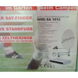 Camping Satanlage Globo WME SA 1012  Elektronik