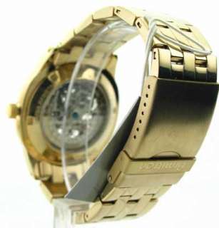 Armitron 20 4441SVGP Mens Automatic Goldtone Watch New 086702427567 
