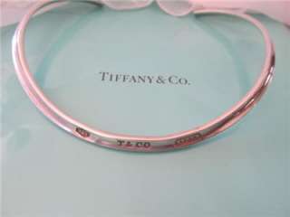 Tiffany & Co. Silver Collar Choker 1837 Necklace © 1997  