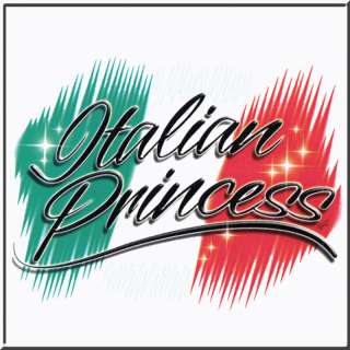 Italian Princess Italy T Shirt INFANTS, TODDLERS, KIDS  