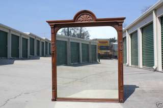 Massive Walnut Victorian Mantle Mirror ~ Ca.1880  