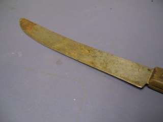Vintage Butchers Knife over 17 inches long  