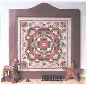 Rosy Radiant Star Counted Cross Stitch Patterns   Linda Myers Designs