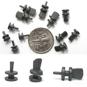 12 Aurora AFX etc. HO Slot Car Chassis PLASTIC GUIDE PINS 3 Styles 