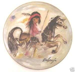 MERRY LITTLE INDIAN   DeGrazia Collector Plate  